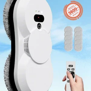 Robot Window Cleaner Vacuum Automatic Remote Control Dual Spray Glass AI Smart