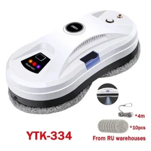 Robot Window Vacuum Cleaner with Remote Control, High Power Magnetic Vacuum Clea