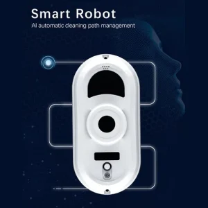 Window Cleaner Robot 5600Pa Suction Smart Window Cleaner Automatic Remote Co ECM