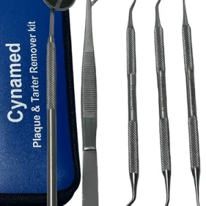 Dental Set Kit 5pcs Scaler Pick Tools Deep Cleaning Professional Oral Hygeine